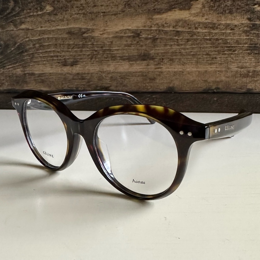 Celine Brown Tortoise Glasses